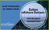 Dès 10h : rendez-vous sur EnerGaïa Live pour la conférence dédiée à l'éolien offshore flottant ! > Réservez gratuitement votre accès : bit.ly/2K0XrhR #developpementdurable #transitionenergetique #energiesrenouvelables #eolien